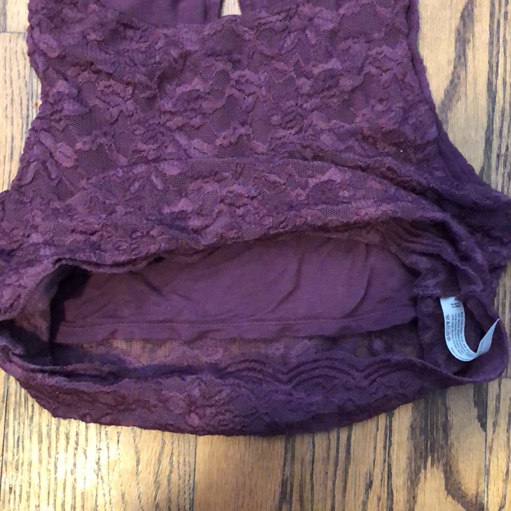 Free people intimately laced crop tank top small - Picture 12 of 12